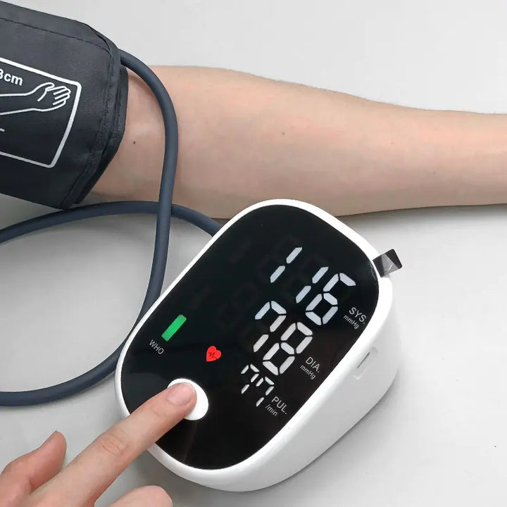 Intelligent Voice Arm Blood Pressure Monitor for Home