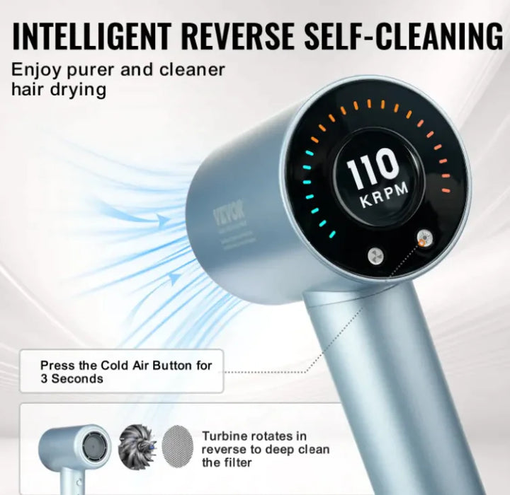 VEVOR High-Speed Ionic Hair Dryer