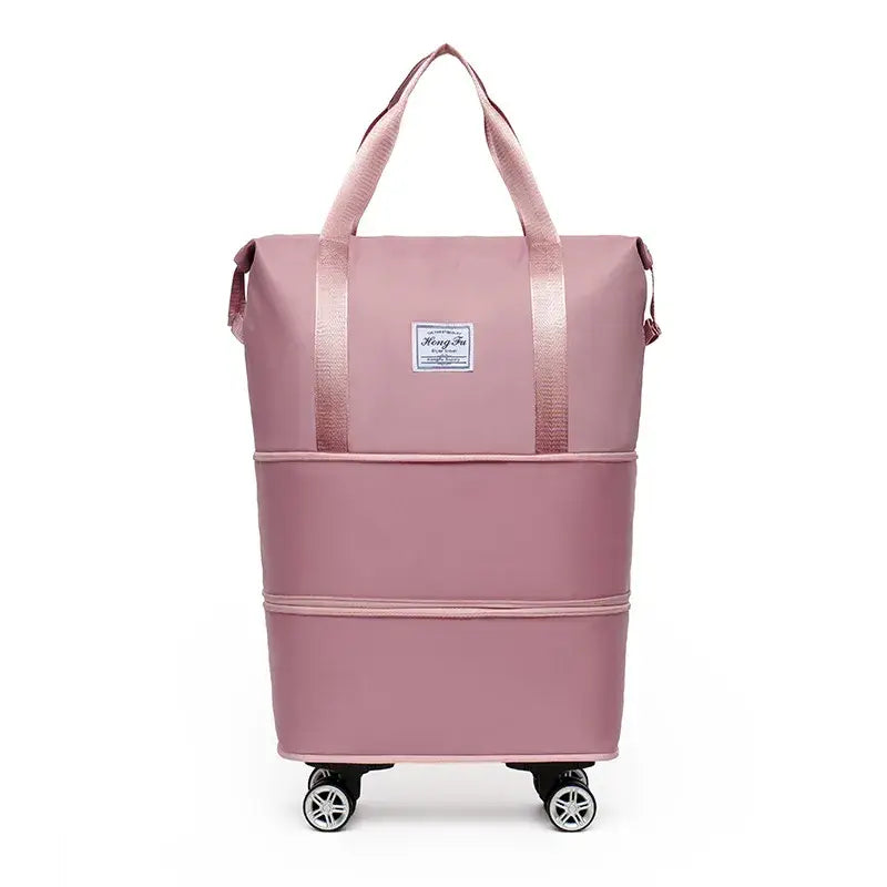 Double-Layer Extended Large Capacity Travel Bag With Wheels