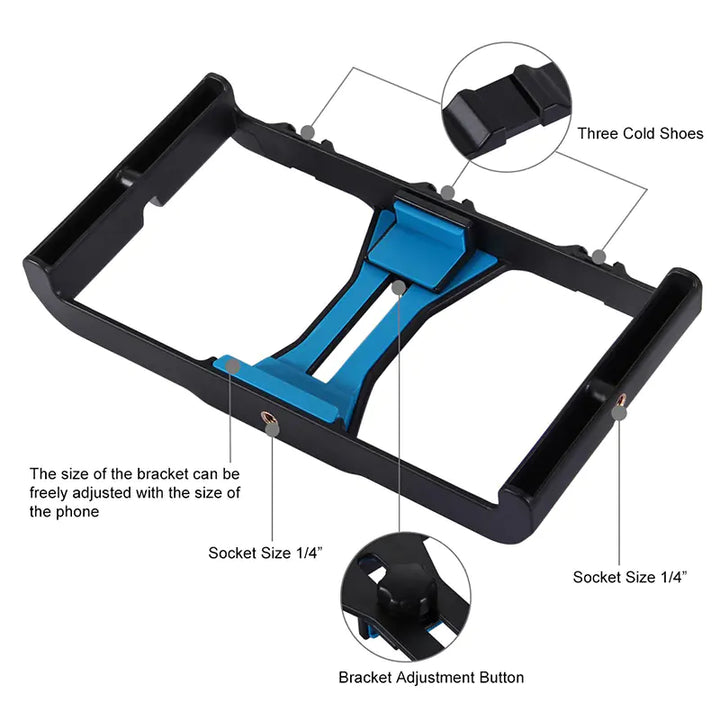 Microphone Tripod and Mobile Photography Set