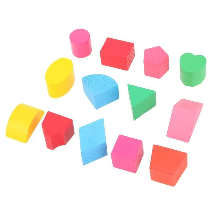 Wooden Shapes Sorting Cube - MD Store