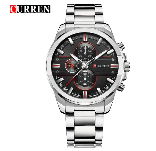 Men's Steel Band Fashion Sports Casual Watch