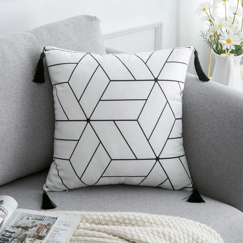 Nordic Minimalist Bohemian Style Cushion Cover