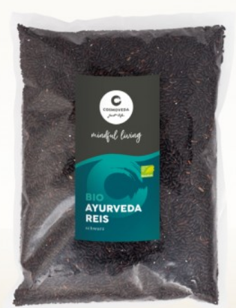 Cosmoveda Bio Ayurveda Reis schwarz 500g