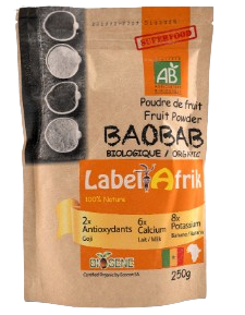 Label Afrik Baobab Organic 250g - MD Store