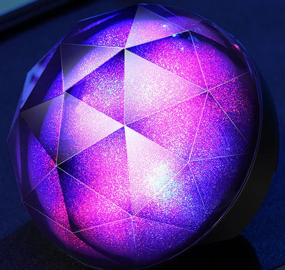 Colorful Bluetooth Speaker with Crystal Magic Ball Light