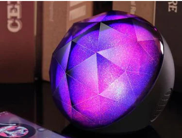 Colorful Bluetooth Speaker with Crystal Magic Ball Light