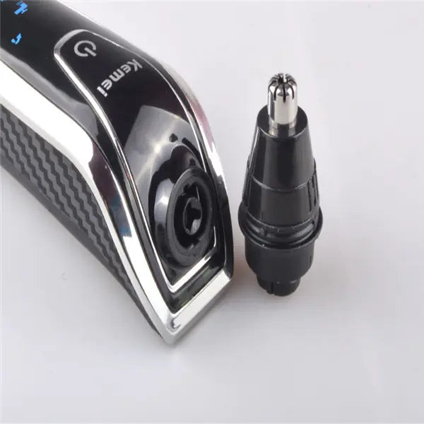 4-Blade Rechargeable Men's Shaver and Grooming Set