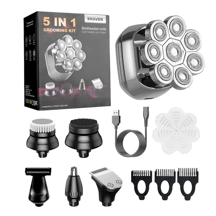 5-in-1 Multifunctional Electric Shaver for Men