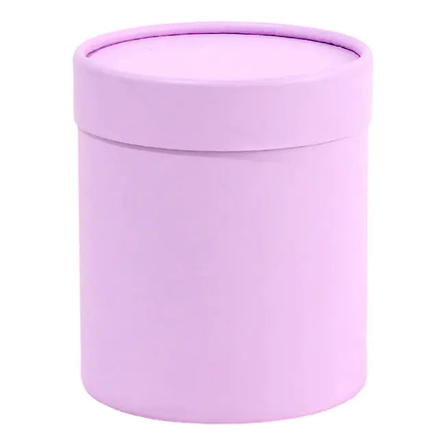 Round Cardboard Flower Gift Box for Weddings & Events