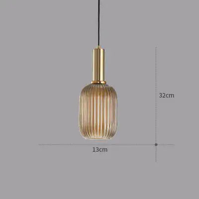 Lampe im Retro-Stil
