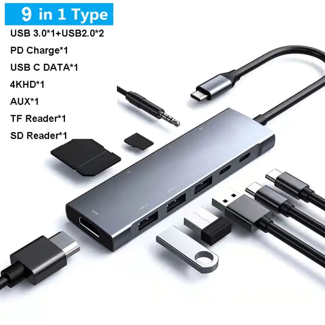 USB-C-Laptop-Dockingstation-HUB