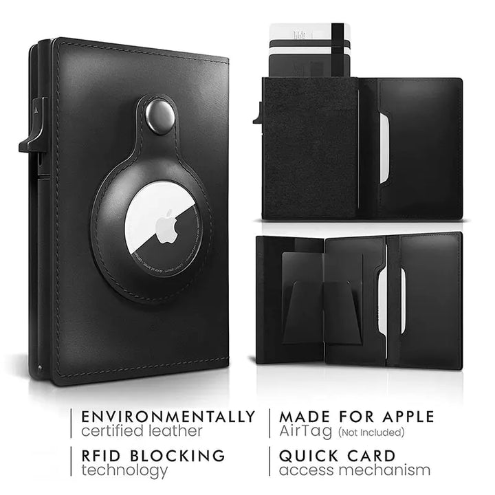 Smart Air Tag Wallet with RFID Blocker - MD Store