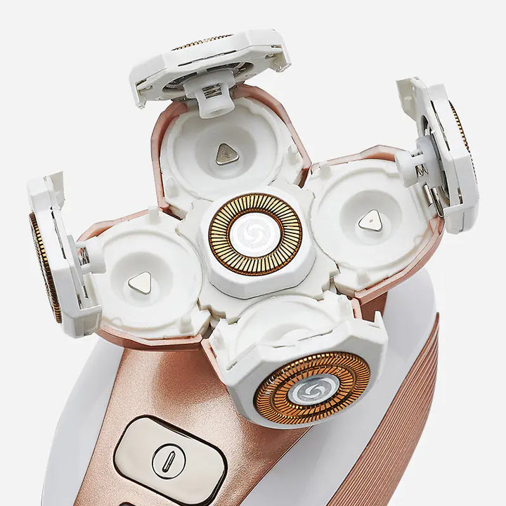 Rechargeable Electric Shaver with Five Blades