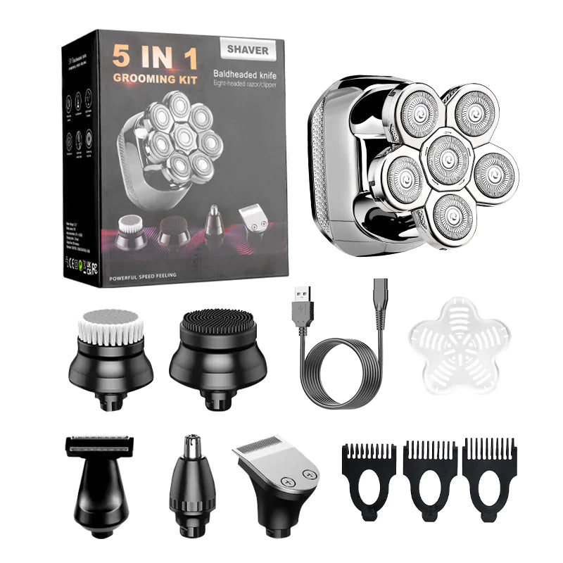 5-in-1 Multifunctional Electric Shaver for Men