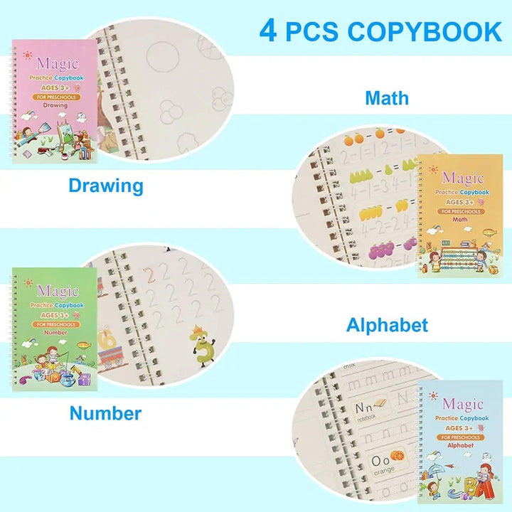 Magic Practice Copybook Set - MD Store