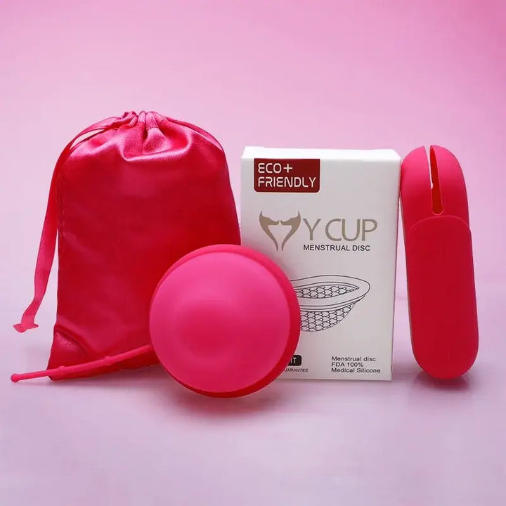 Plate Silicone Products Menstrual Cup Female Period