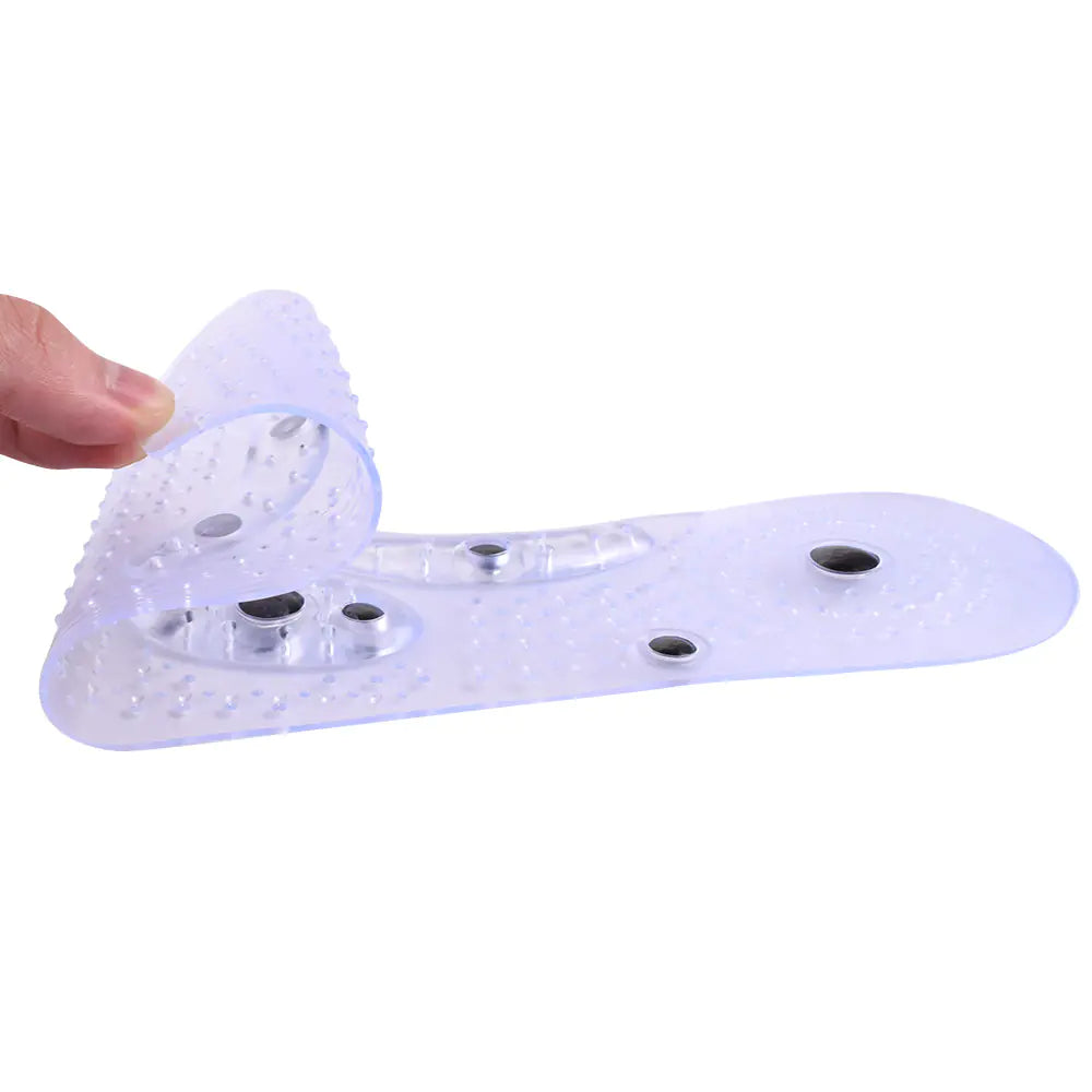 Transparent Magnetic Therapy Insoles with 8 Magnets