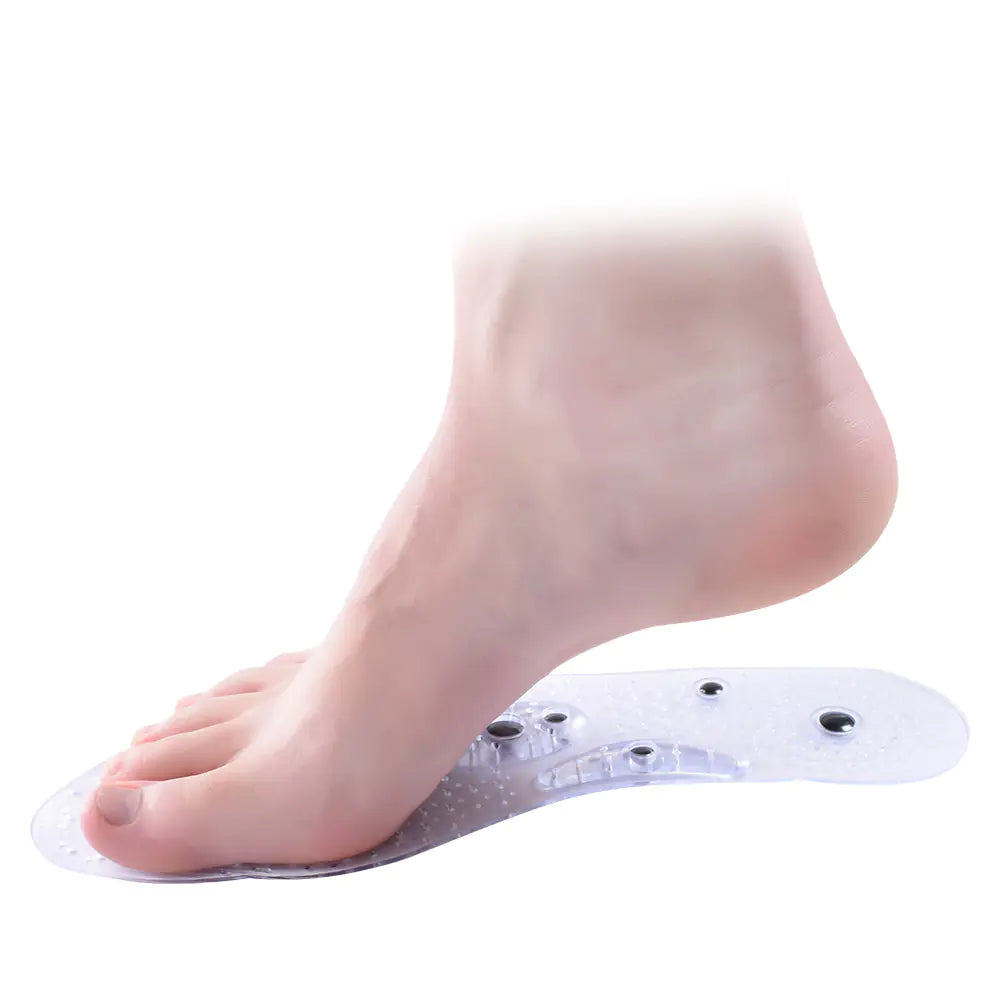 Transparent Magnetic Therapy Insoles with 8 Magnets