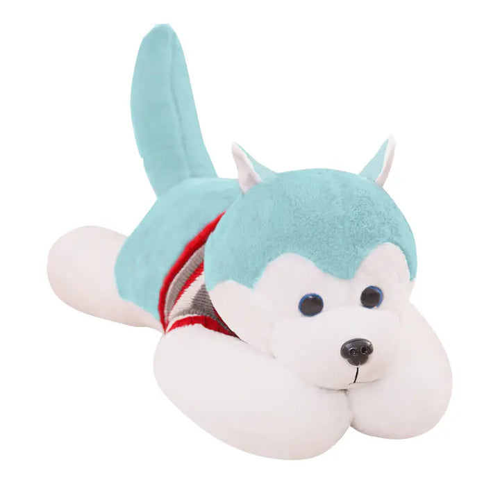 Plush Toy, Siberian Husky Bear Doll, Sleep Pillow