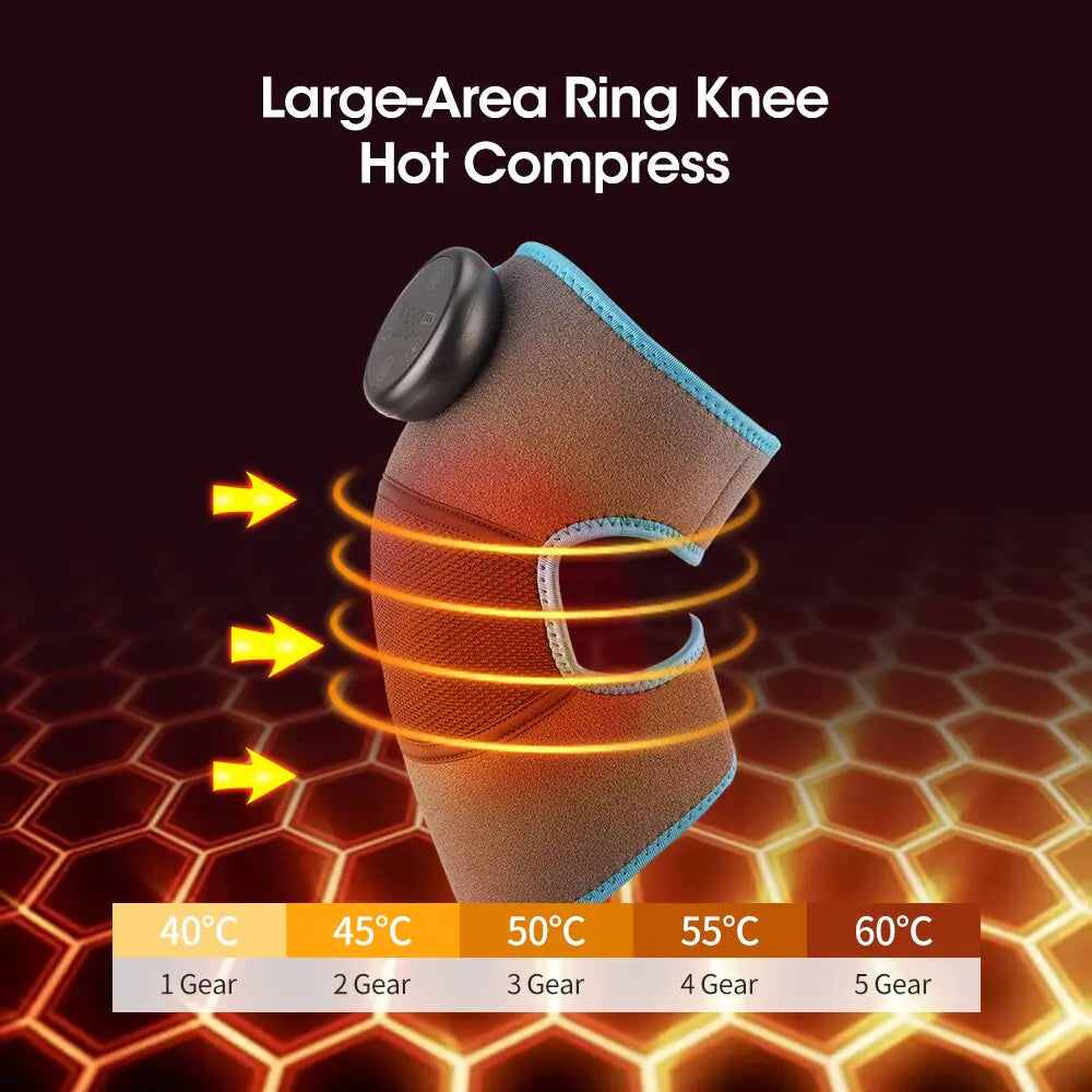 Electric Heating Joint Massage Belt Pad Vibration - MD Store