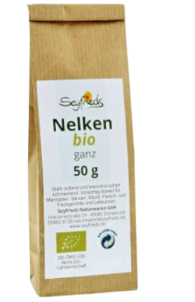 Seyfrieds | Nelken bio | ganz 50g - MD Store