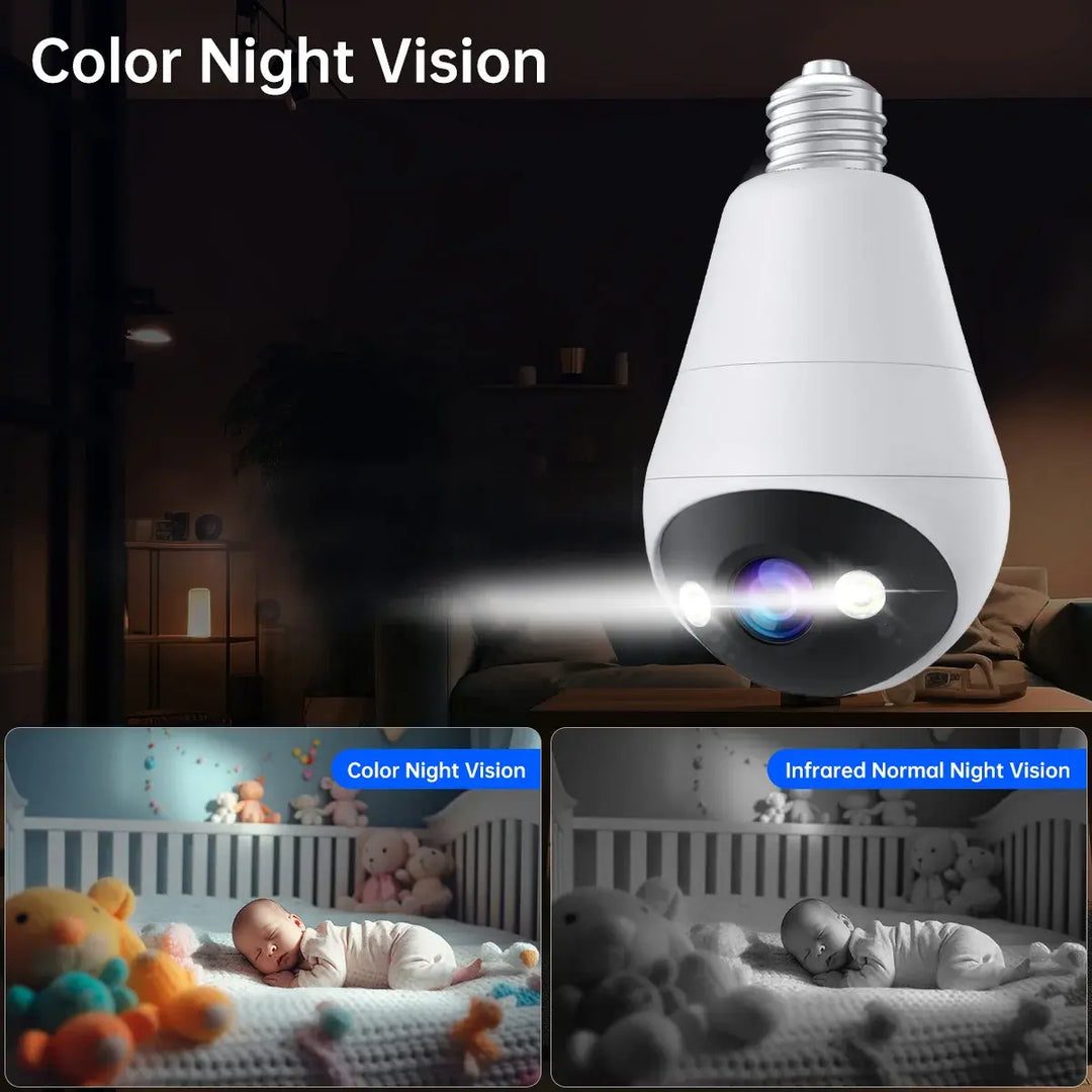 WiFi Bulb Camera with Night Vision - MD Store