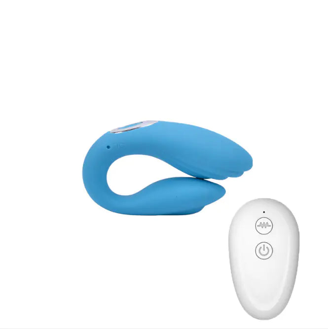 10-Mode Waterproof Silicone Vibrator with Egg