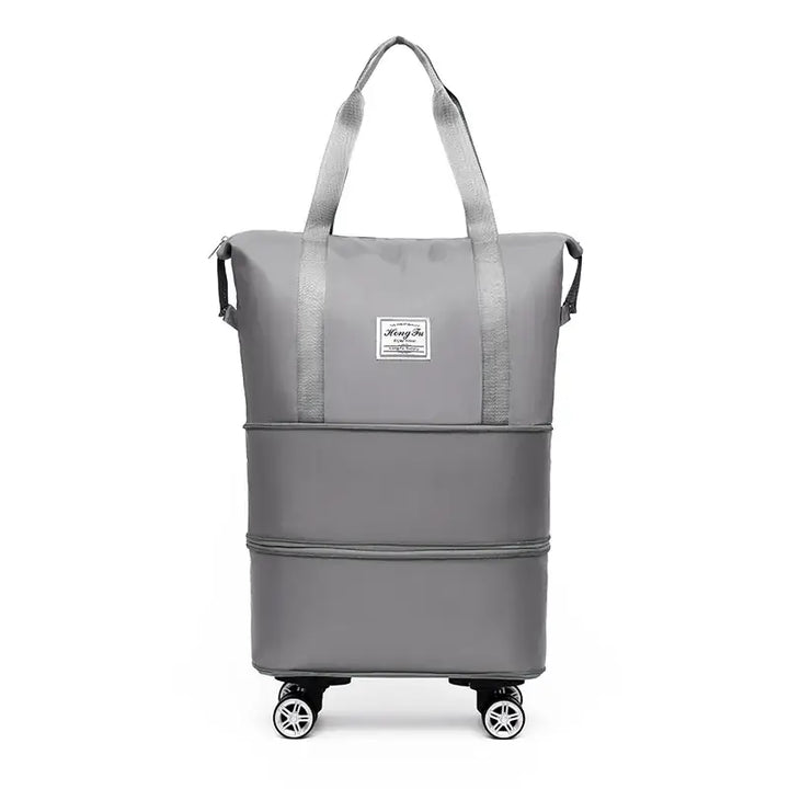 Double-Layer Extended Large Capacity Travel Bag With Wheels