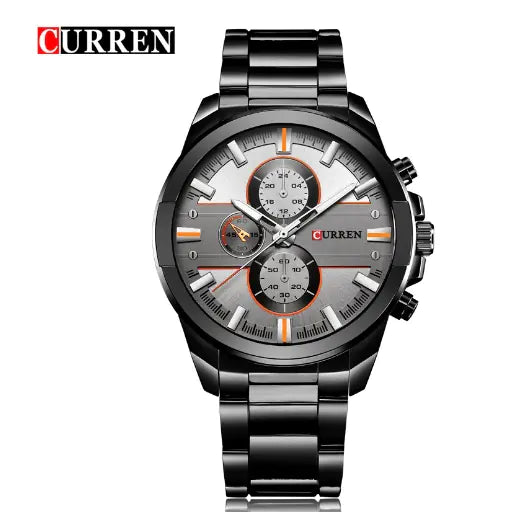 Men's Steel Band Fashion Sports Casual Watch