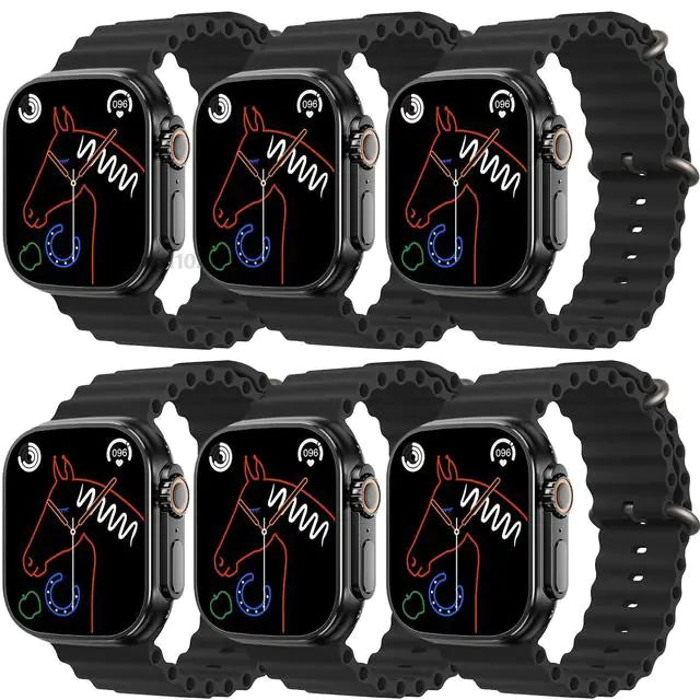 Sport-Smartwatch mit vollem Touchscreen und Licht