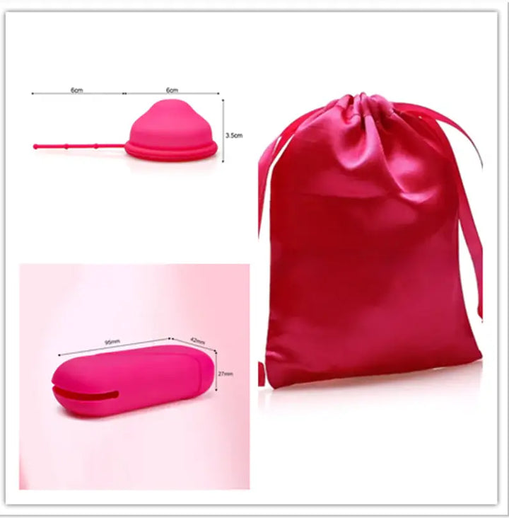 Plate Silicone Products Menstrual Cup Female Period