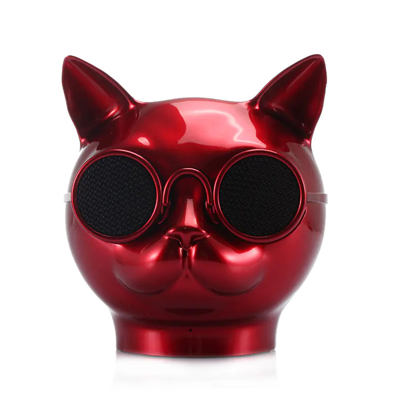Cat Head Bluetooth Speaker, Portable Wireless Sound