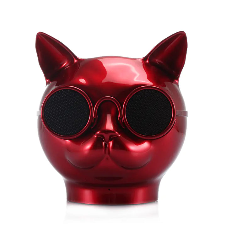 Cat Head Bluetooth Speaker, Portable Wireless Sound