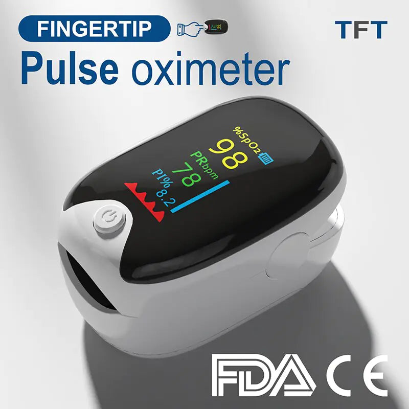 Bluetooth Finger Clip Oximeter for Heart Rate Detection