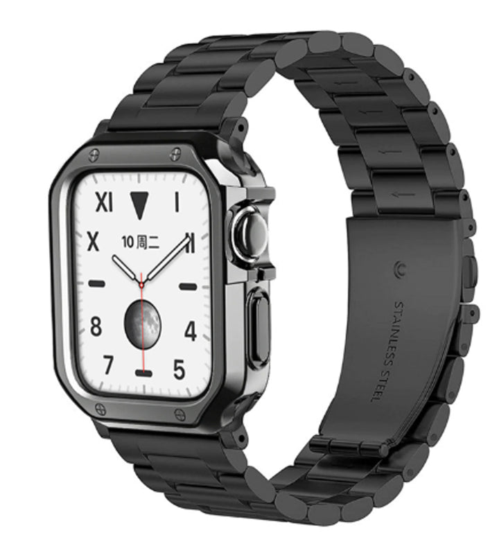 49mm Metal Strap + TPU Case