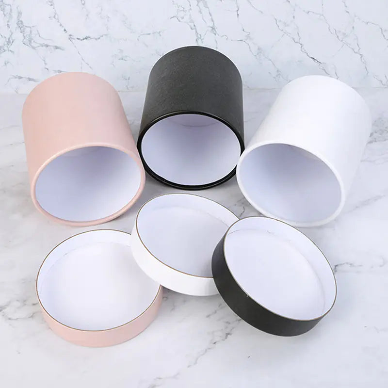 Round Cardboard Flower Gift Box for Weddings & Events