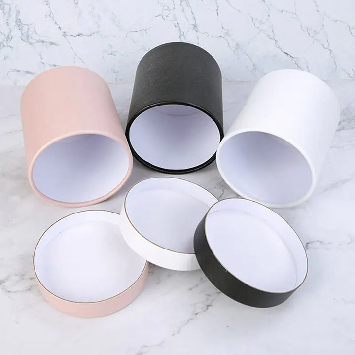 Round Cardboard Flower Gift Box for Weddings & Events
