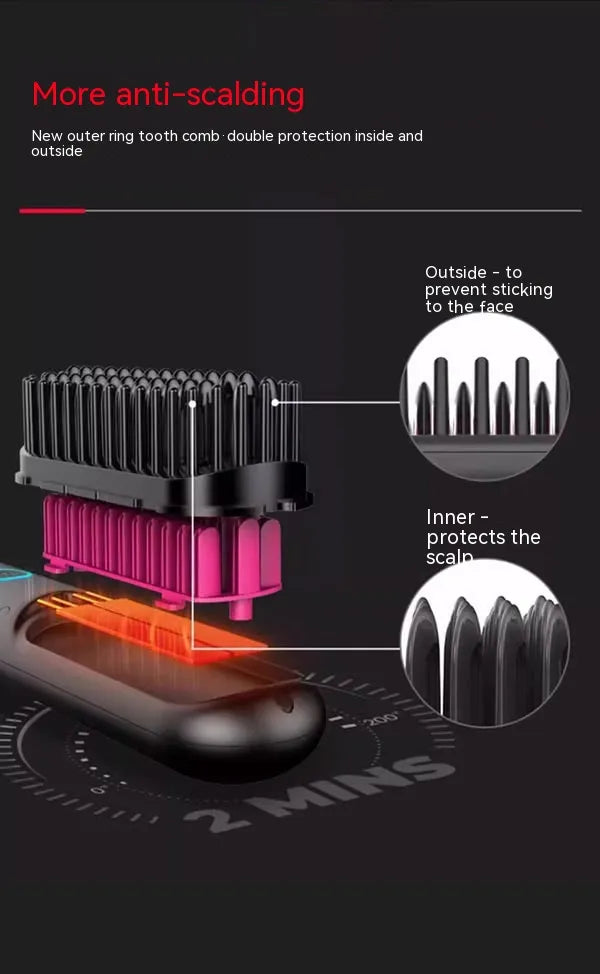 Anion Dual-Use Hair Styling Comb