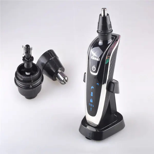 4-Blade Rechargeable Men's Shaver and Grooming Set