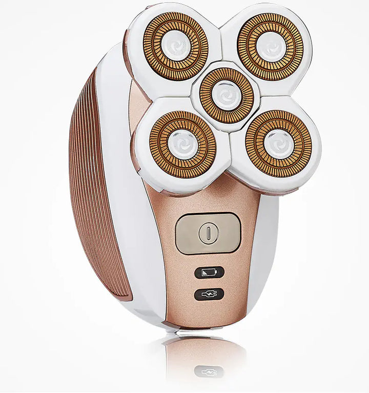 Rechargeable Electric Shaver with Five Blades