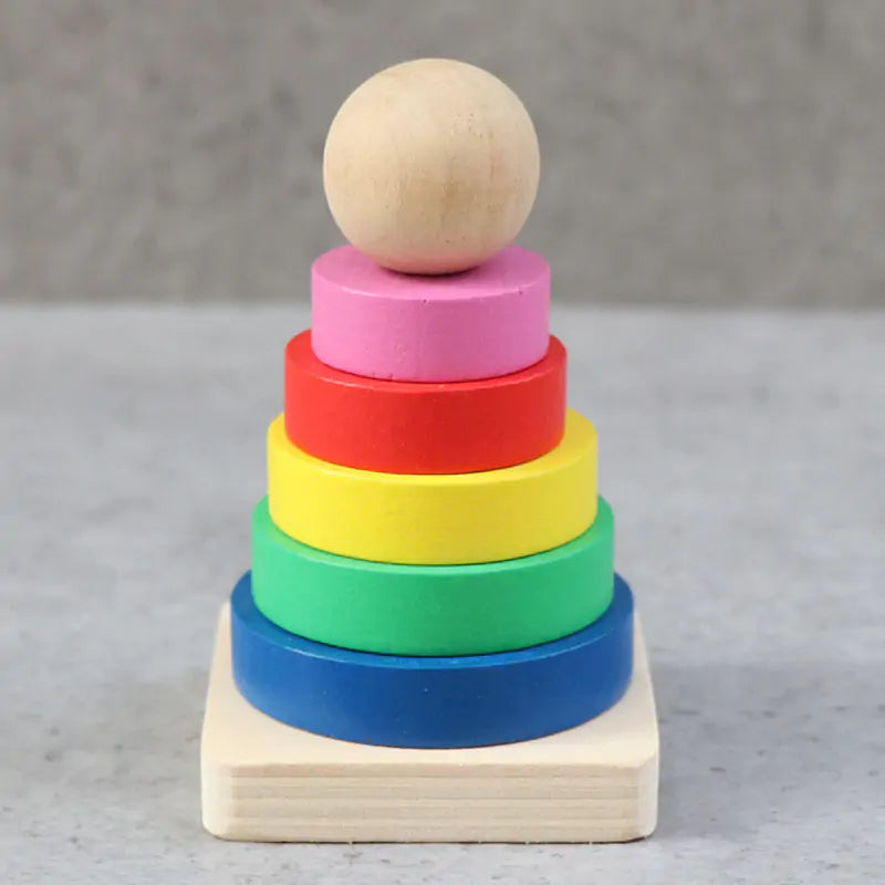 Wooden Rocket Sorting Toy - MD Store