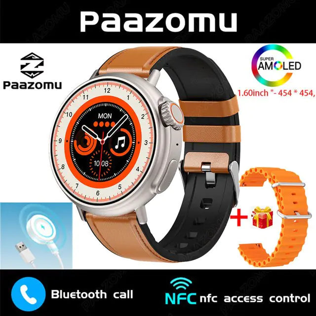 AMOLED 1,6 Zoll Smart Watch