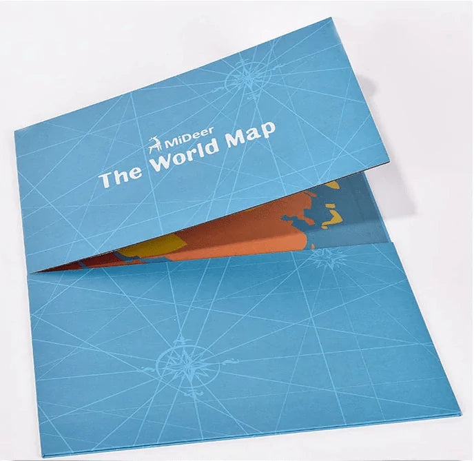 Hello World! Magnetic World Map - MD Store