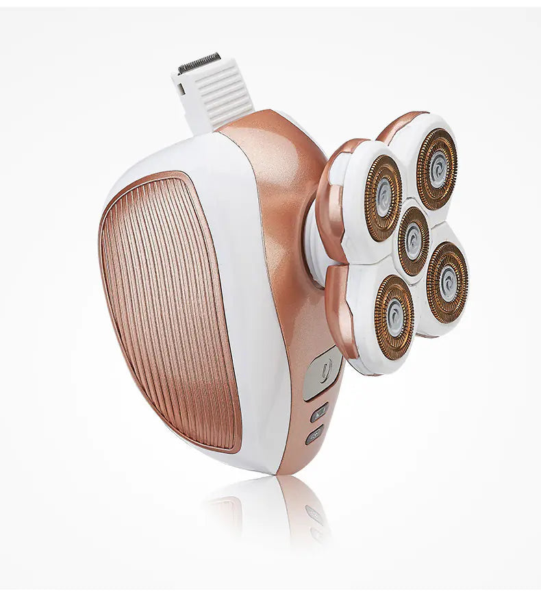 Rechargeable Electric Shaver with Five Blades