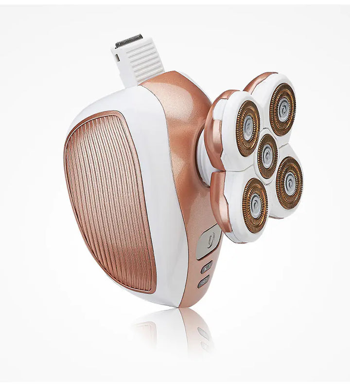 Rechargeable Electric Shaver with Five Blades