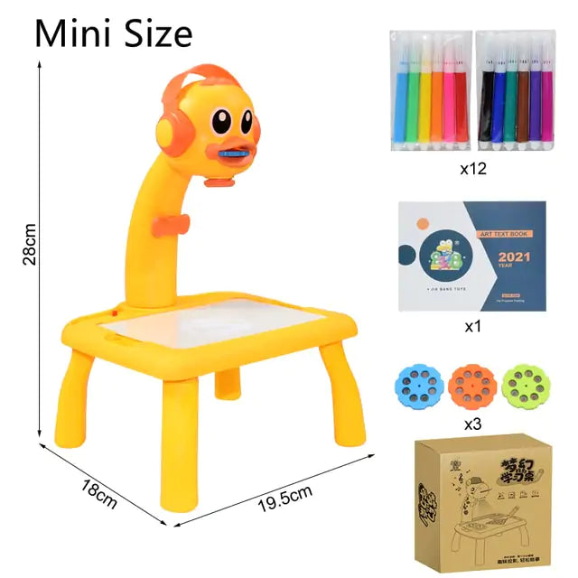 Kids Mini Art Table Set - MD Store