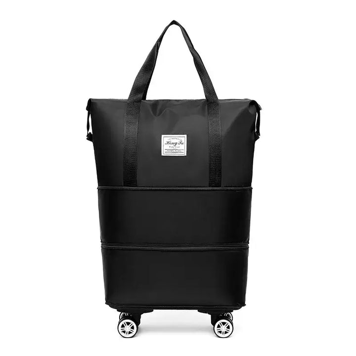 Double-Layer Extended Large Capacity Travel Bag With Wheels