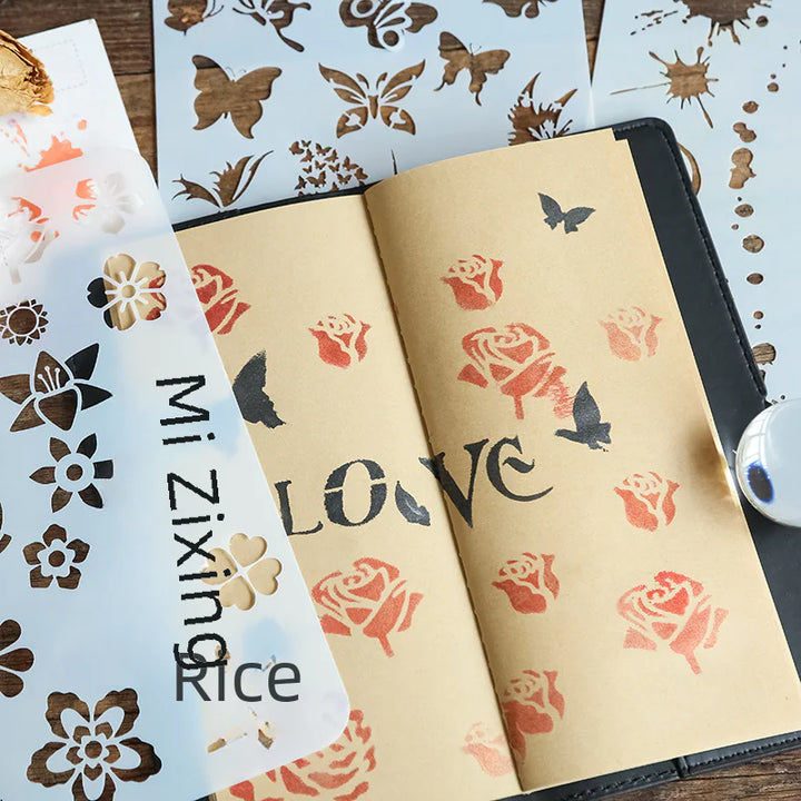 Vintage Stamps & DIY Sponge Tools