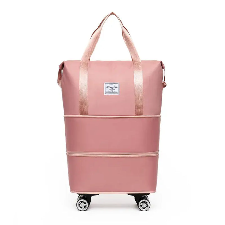 Double-Layer Extended Large Capacity Travel Bag With Wheels